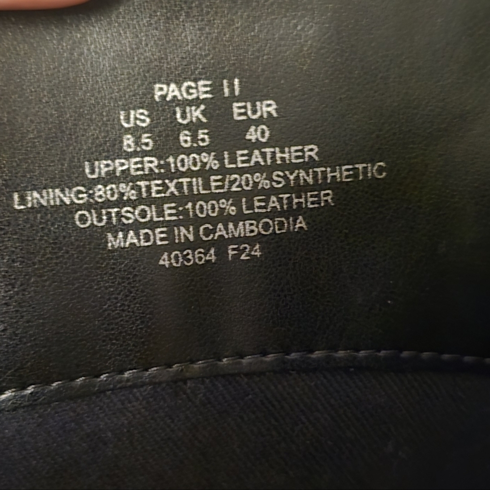 Ralph Lauren Black Leather Knee-High Boots - Picture 6 of 6
